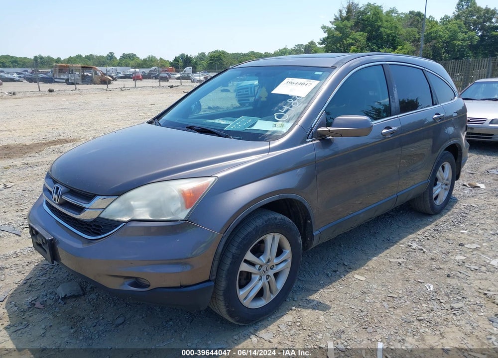 2010 HONDA CR-V EX-L VIN: 5J6RE4H75AL048847