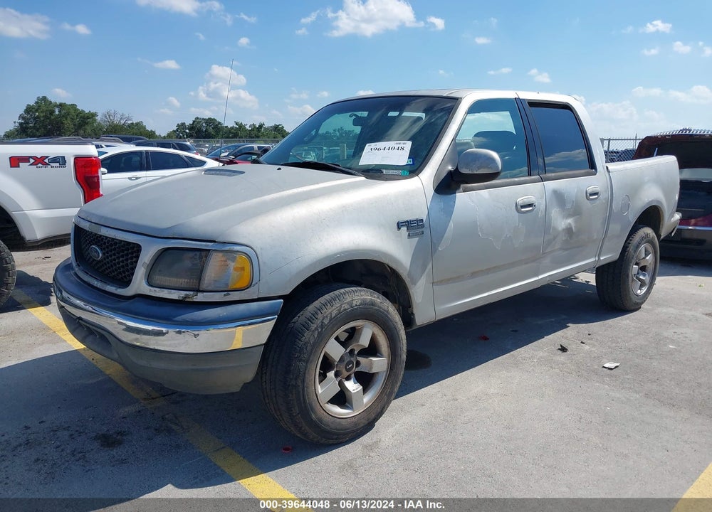 2002 FORD F-150 LARIAT/XLT VIN: 1FTRW07L62KA71104