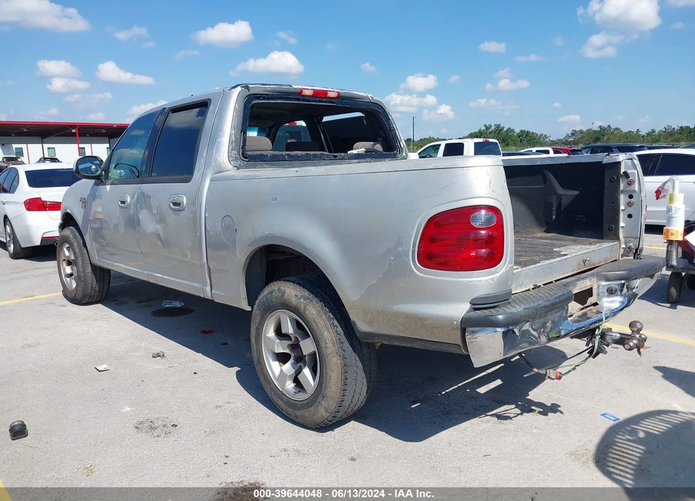 2002 FORD F-150 LARIAT/XLT VIN: 1FTRW07L62KA71104