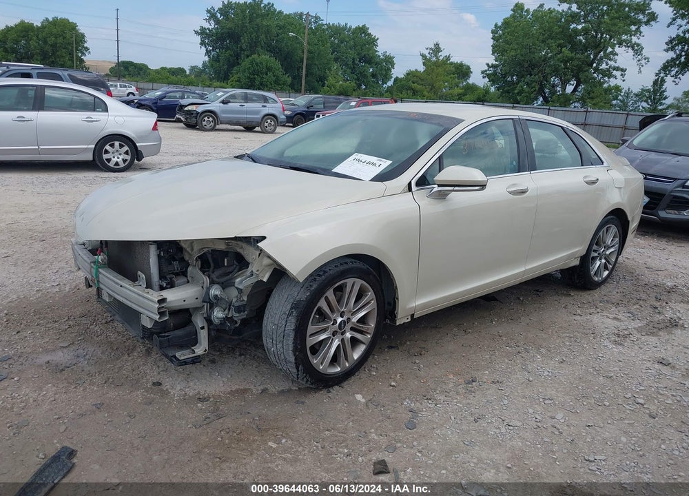 2014 LINCOLN MKZ VIN: 3LN6L2G91ER801427