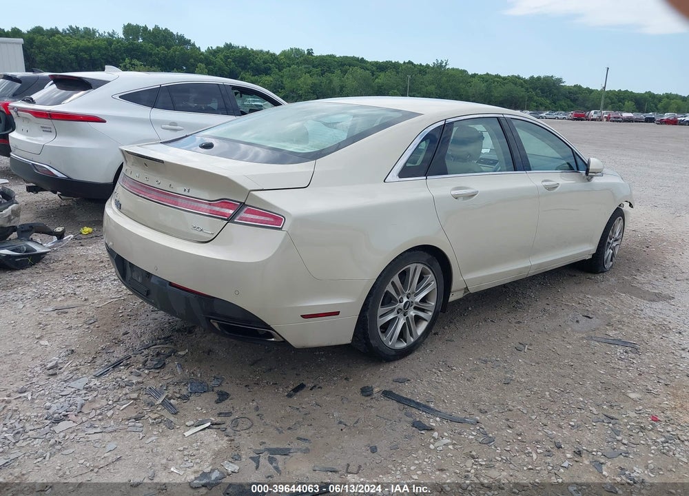 2014 LINCOLN MKZ VIN: 3LN6L2G91ER801427