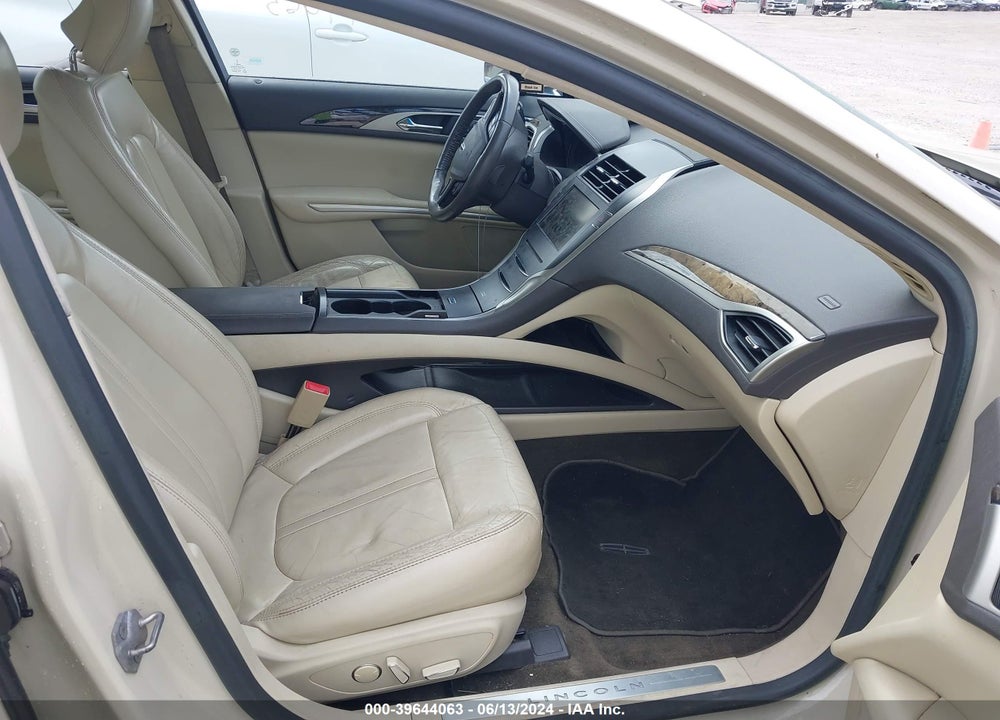 2014 LINCOLN MKZ VIN: 3LN6L2G91ER801427