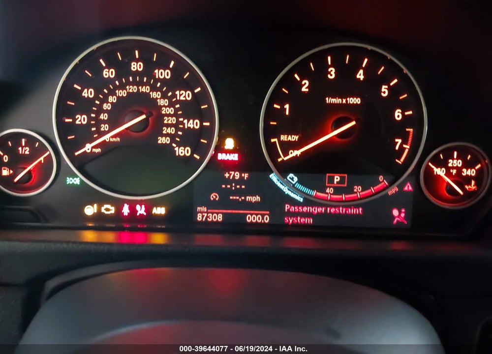 2013 BMW 3 SERIES VIN: WBA3B5G54DNP41098