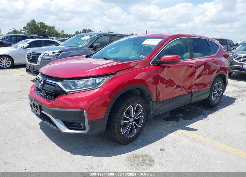 2021 HONDA CR-V AWD EX-L VIN: 2HKRW2H86MH671421