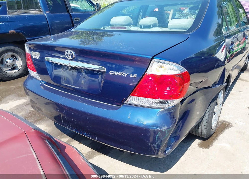 2005 TOYOTA CAMRY LE VIN: 4T1BE30K05U045867
