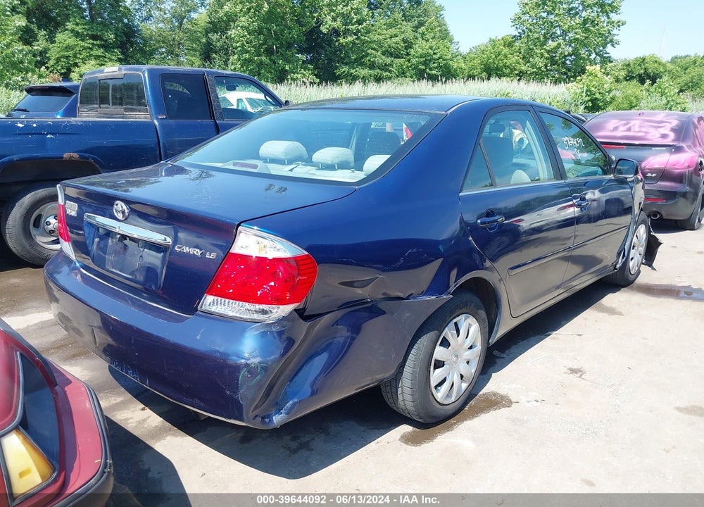 2005 TOYOTA CAMRY LE VIN: 4T1BE30K05U045867