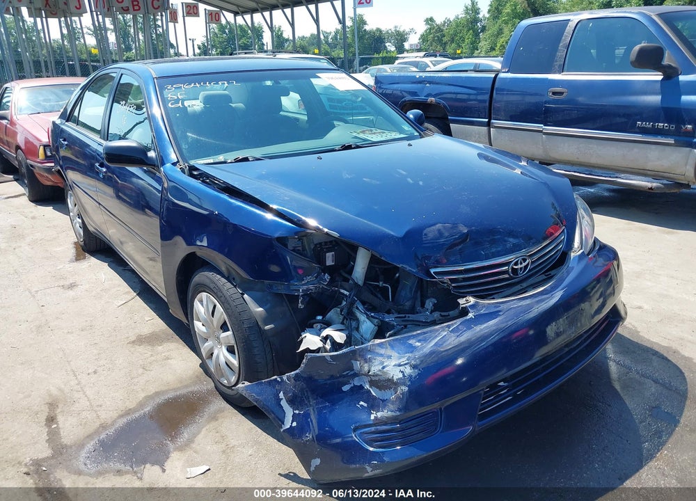 2005 TOYOTA CAMRY LE VIN: 4T1BE30K05U045867