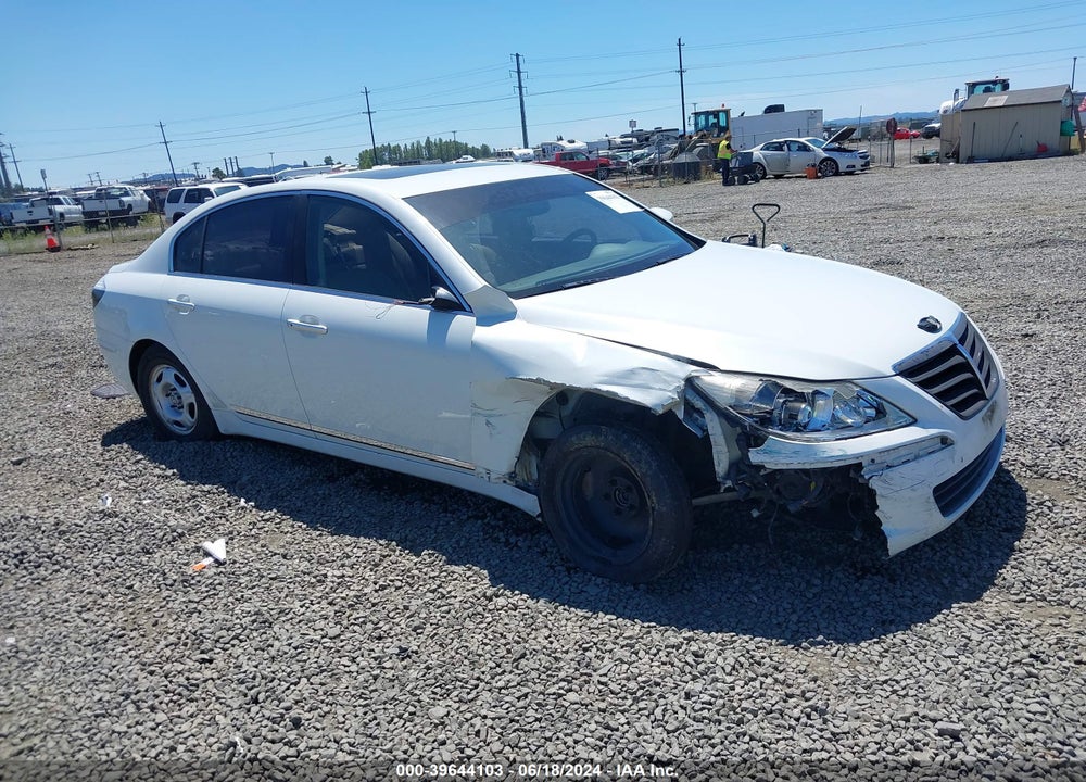 2009 HYUNDAI GENESIS 4.6 VIN: KMHGC46F99U044248