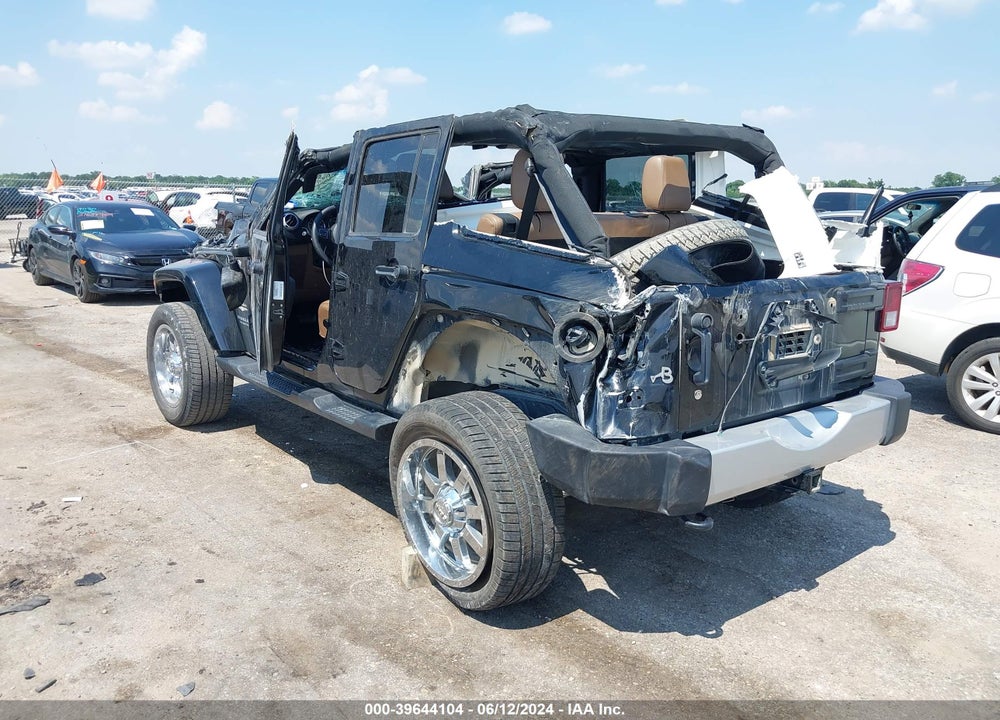 2014 JEEP WRANGLER UNLIMITED SAHARA VIN: 1C4BJWEGXEL103219