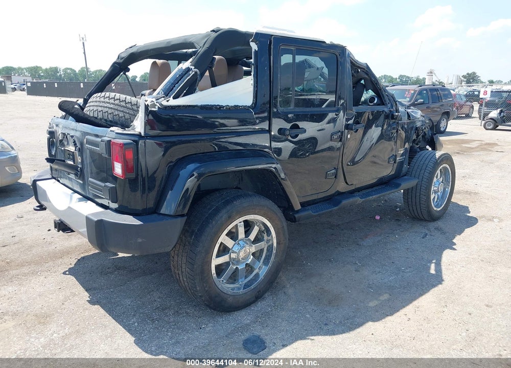 2014 JEEP WRANGLER UNLIMITED SAHARA VIN: 1C4BJWEGXEL103219