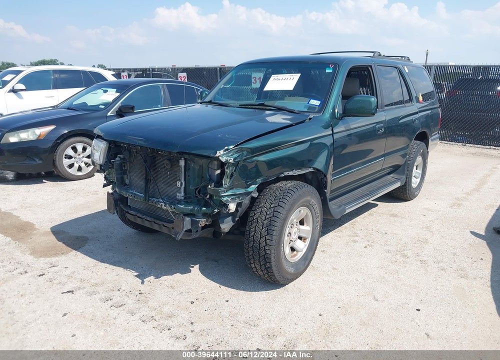2000 TOYOTA 4RUNNER SR5 V6 VIN: JT3GN86R9Y0141718