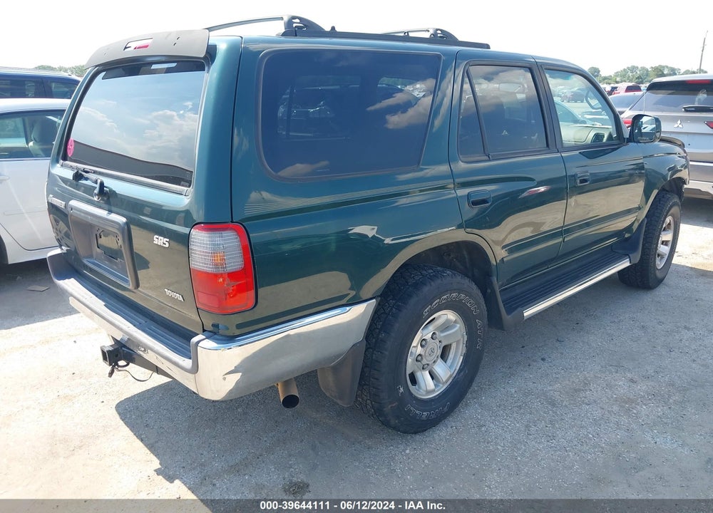 2000 TOYOTA 4RUNNER SR5 V6 VIN: JT3GN86R9Y0141718