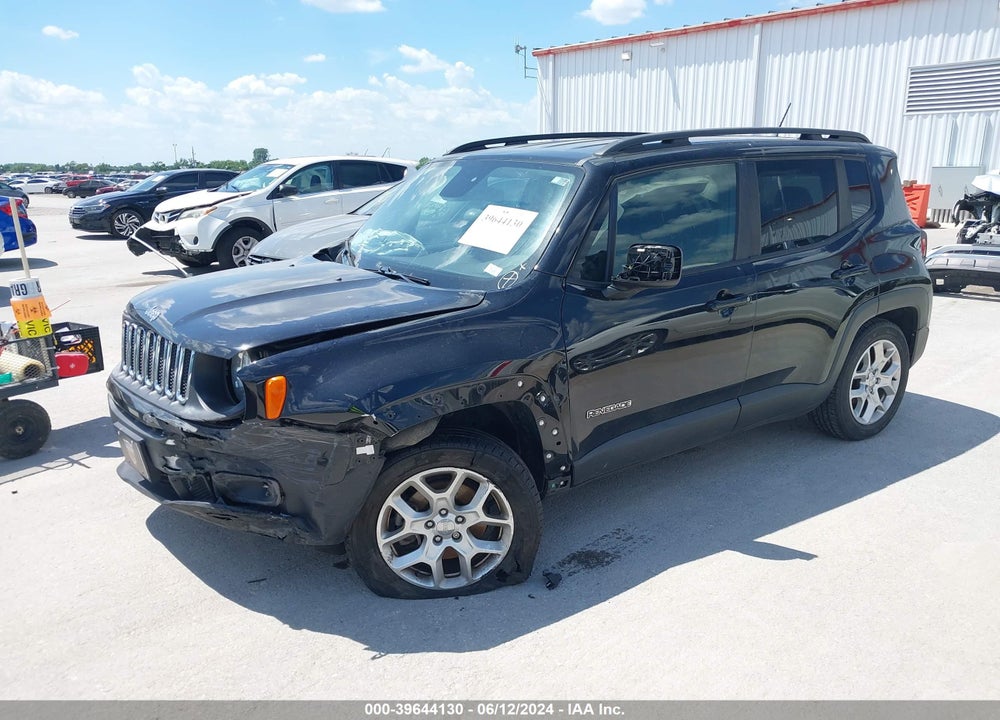 2017 JEEP RENEGADE LATITUDE FWD VIN: ZACCJABB5HPF84349