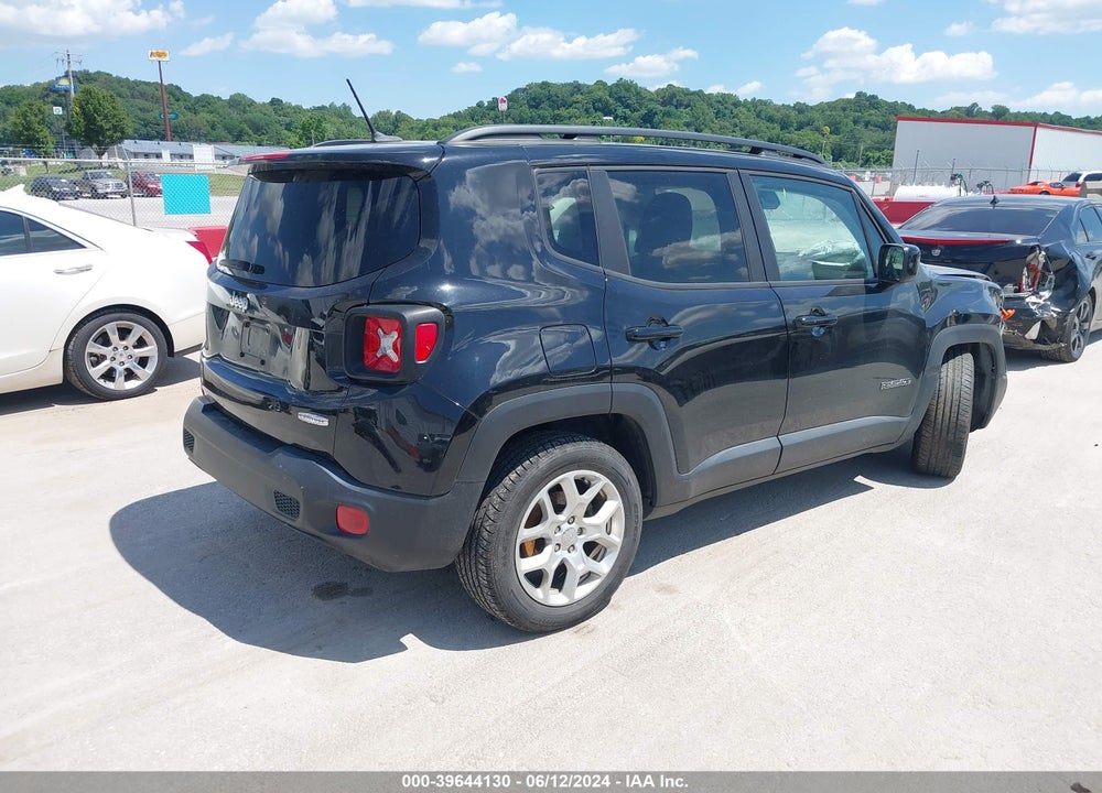 2017 JEEP RENEGADE LATITUDE FWD VIN: ZACCJABB5HPF84349