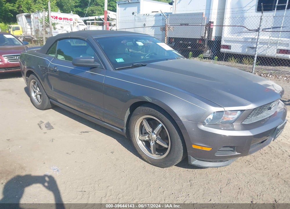 2011 FORD MUSTANG V6 PREMIUM VIN: 1ZVBP8EM1B5119984