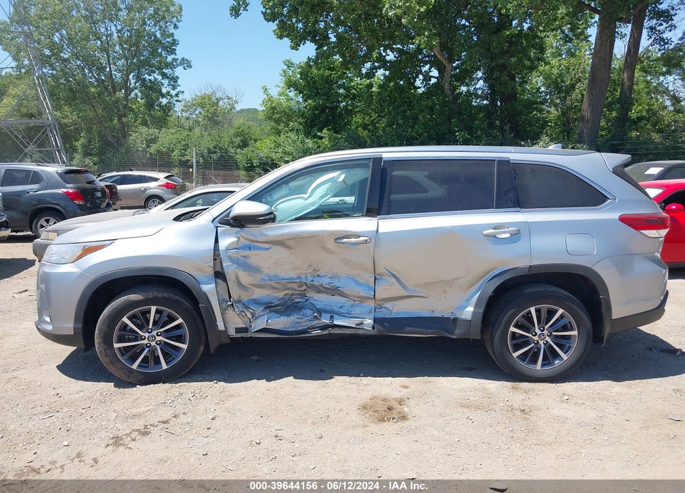 2019 TOYOTA HIGHLANDER HYBRID XLE VIN: 5TDJGRFH7KS071360