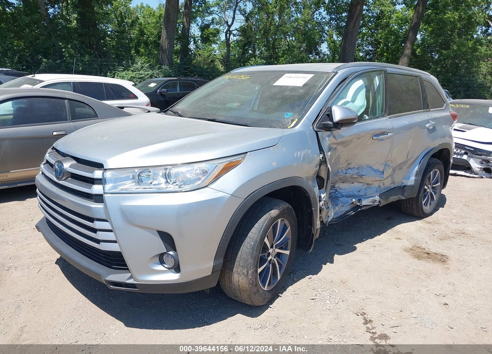 2019 TOYOTA HIGHLANDER HYBRID XLE VIN: 5TDJGRFH7KS071360