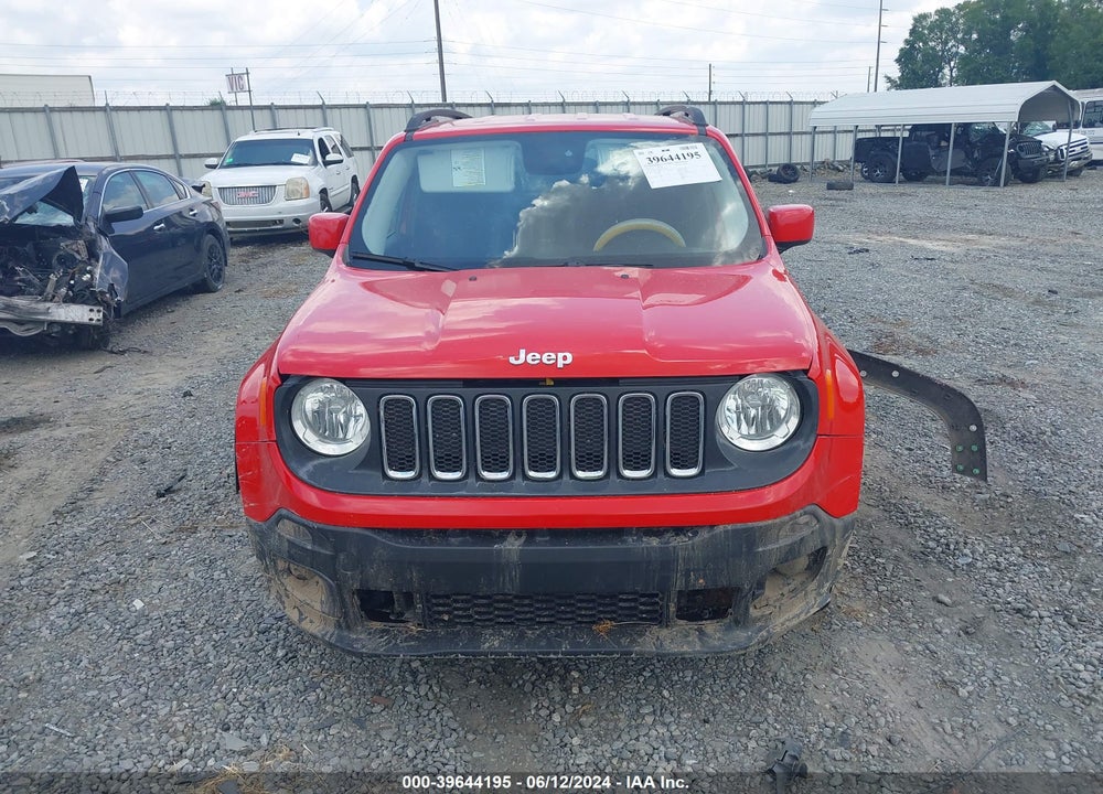 2017 JEEP RENEGADE LATITUDE FWD VIN: ZACCJABB6HPE75558