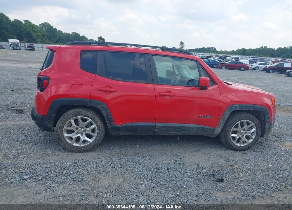 2017 JEEP RENEGADE LATITUDE FWD VIN: ZACCJABB6HPE75558