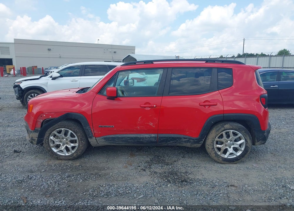 2017 JEEP RENEGADE LATITUDE FWD VIN: ZACCJABB6HPE75558