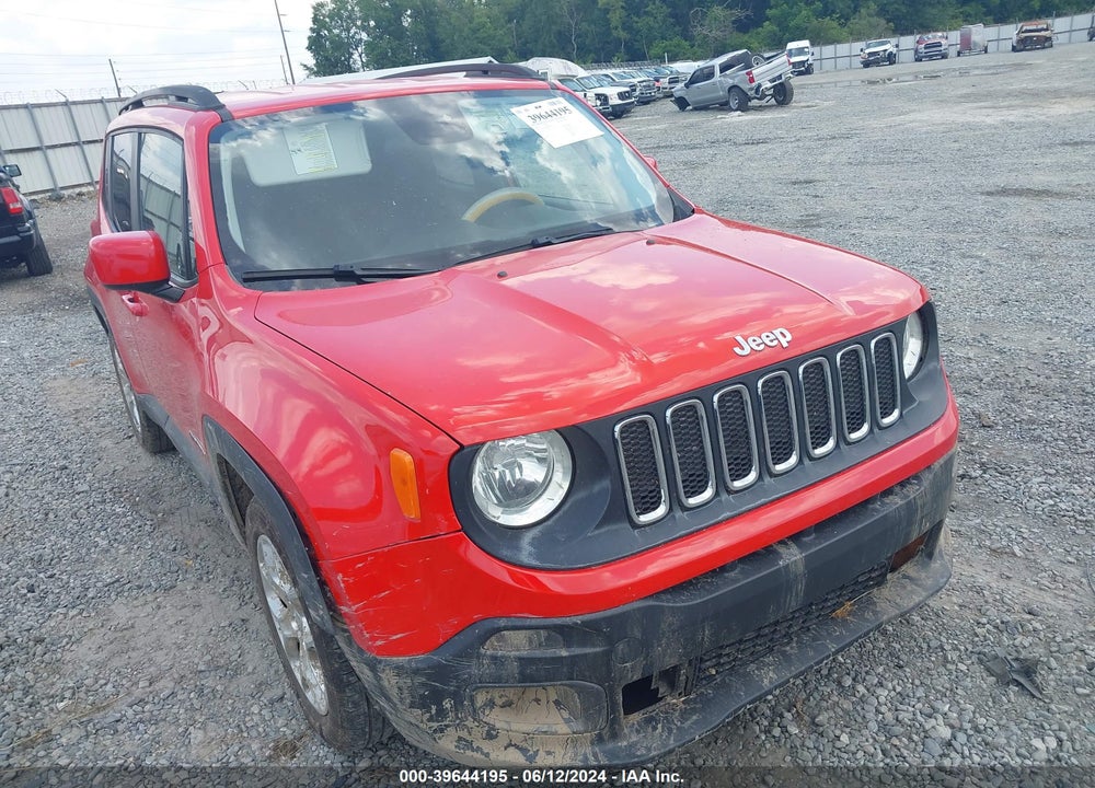 2017 JEEP RENEGADE LATITUDE FWD VIN: ZACCJABB6HPE75558