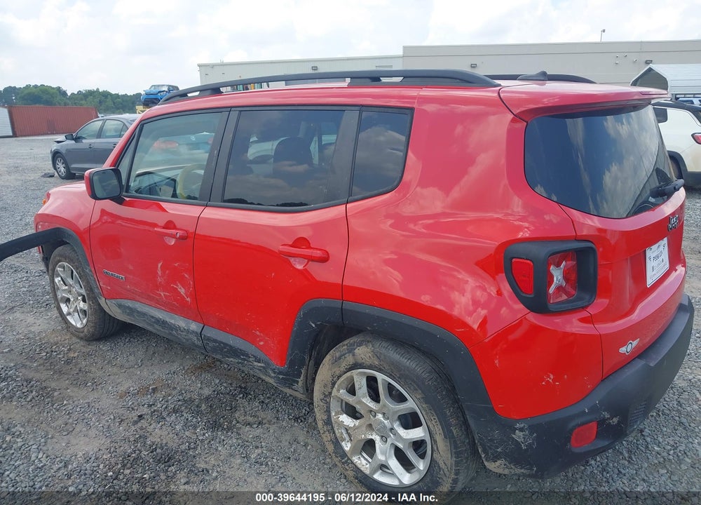 2017 JEEP RENEGADE LATITUDE FWD VIN: ZACCJABB6HPE75558