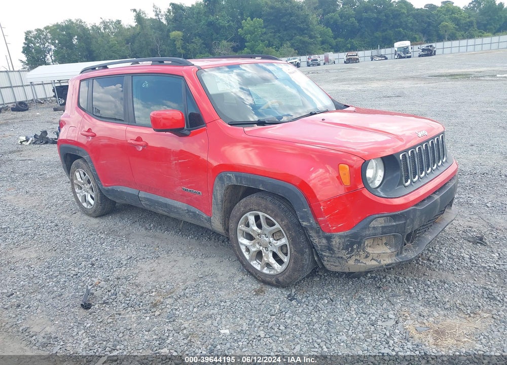 2017 JEEP RENEGADE LATITUDE FWD VIN: ZACCJABB6HPE75558