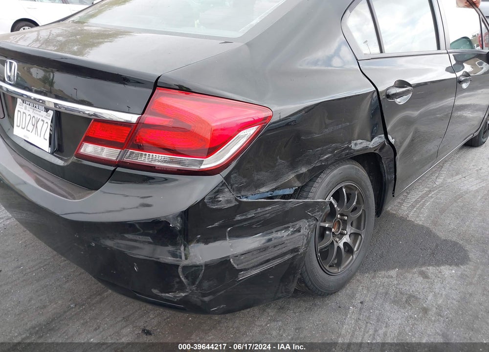 2013 HONDA CIVIC LX VIN: 19XFB2F5XDE223842