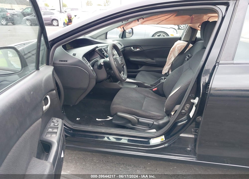 2013 HONDA CIVIC LX VIN: 19XFB2F5XDE223842