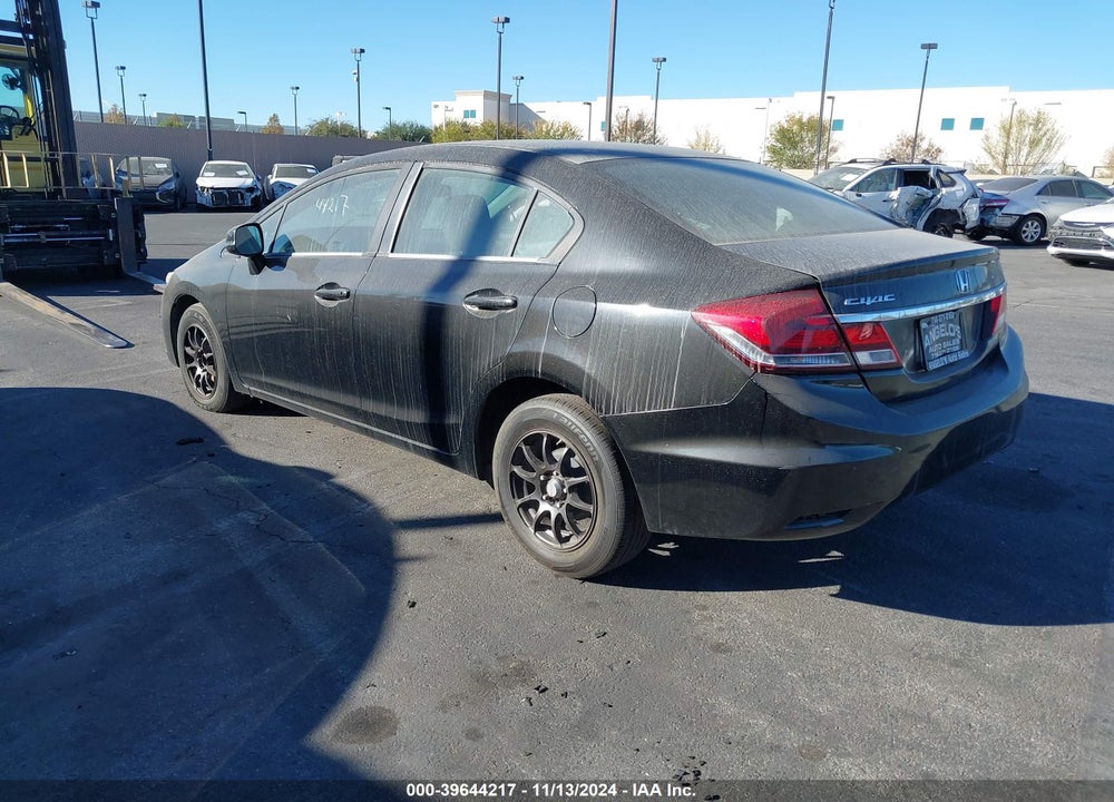 2013 HONDA CIVIC LX VIN: 19XFB2F5XDE223842
