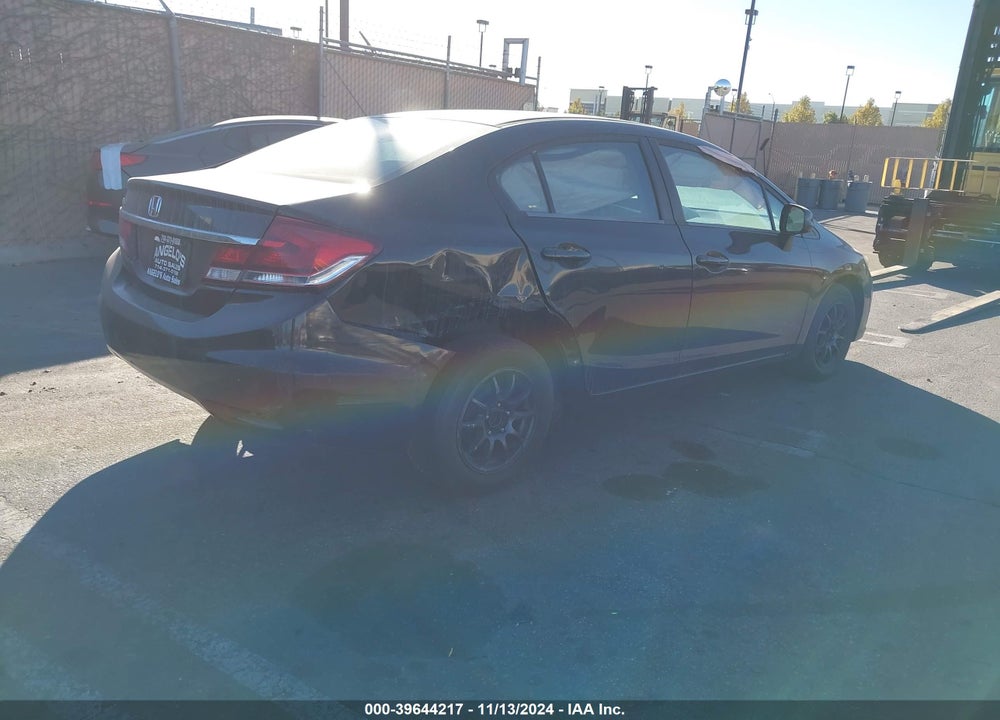 2013 HONDA CIVIC LX VIN: 19XFB2F5XDE223842