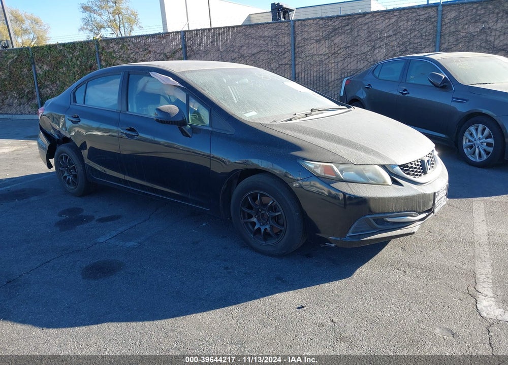 2013 HONDA CIVIC LX VIN: 19XFB2F5XDE223842