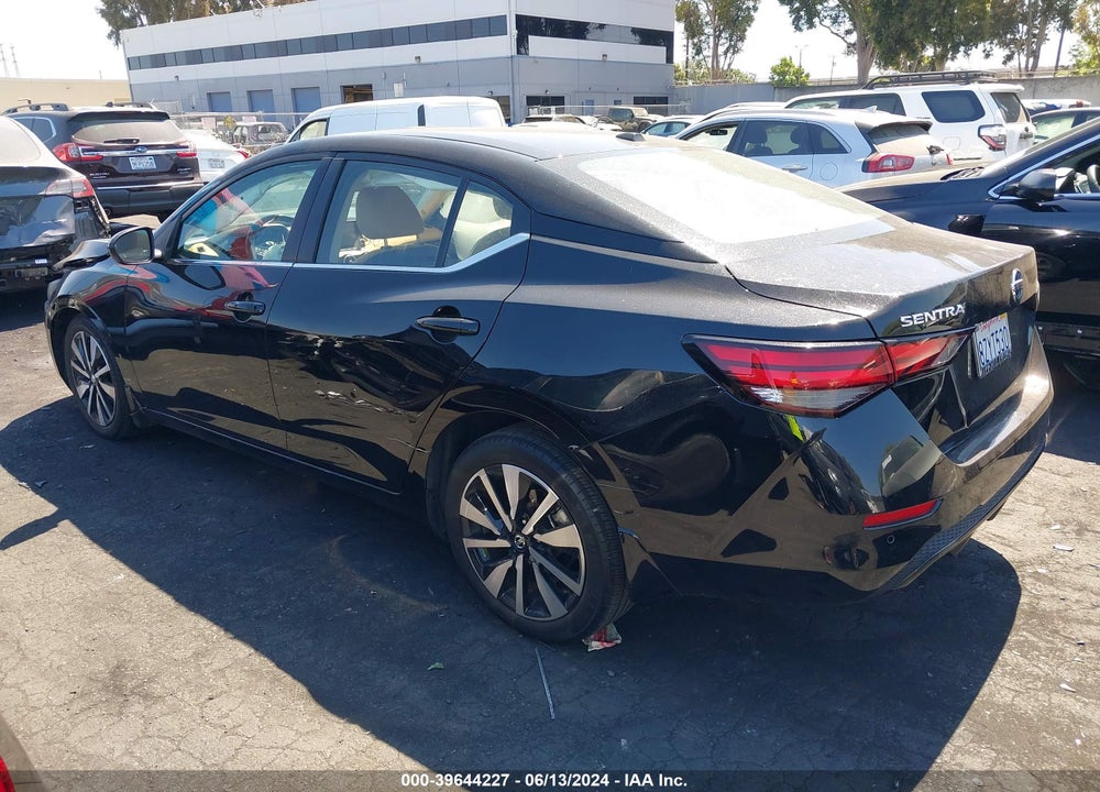 2022 NISSAN SENTRA SV XTRONIC CVT VIN: 3N1AB8CV7NY225343