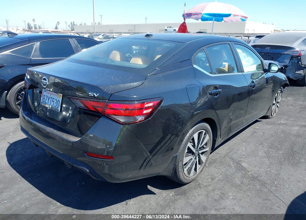 2022 NISSAN SENTRA SV XTRONIC CVT VIN: 3N1AB8CV7NY225343