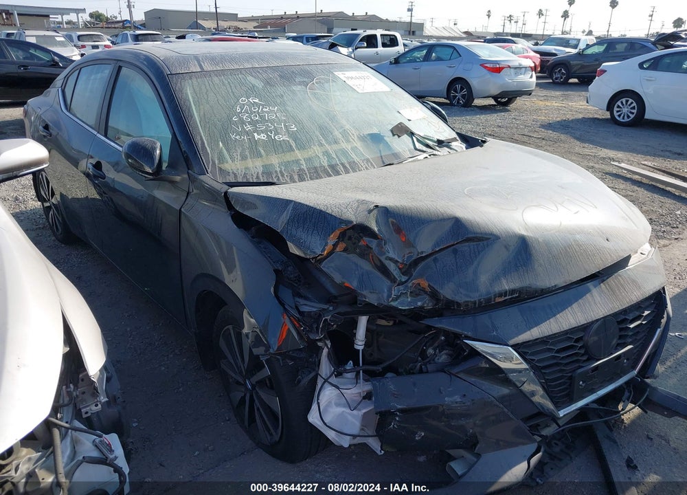 2022 NISSAN SENTRA SV XTRONIC CVT VIN: 3N1AB8CV7NY225343