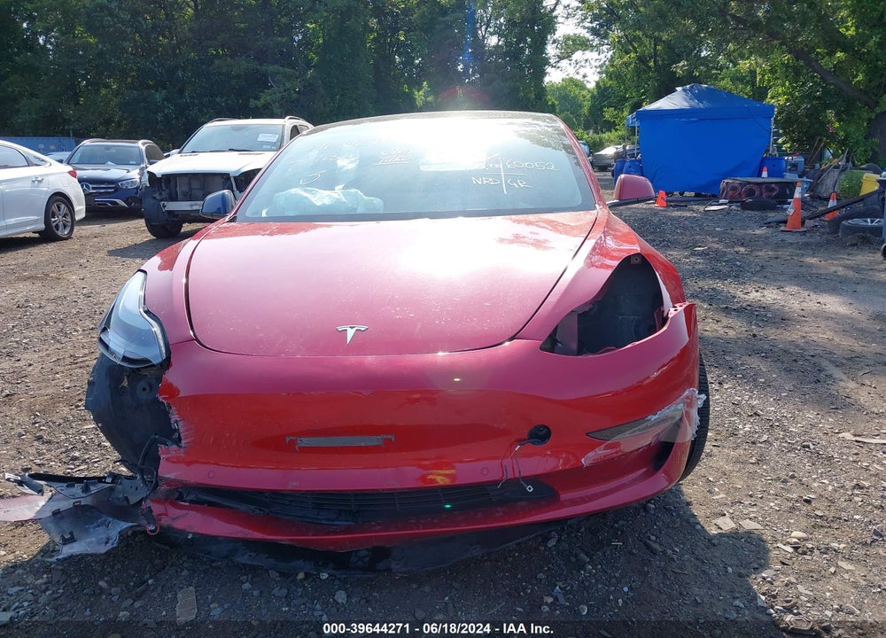 2021 TESLA MODEL 3 LONG RANGE DUAL MOTOR ALL-WHEEL DRIVE VIN: 5YJ3E1EB4MF063902