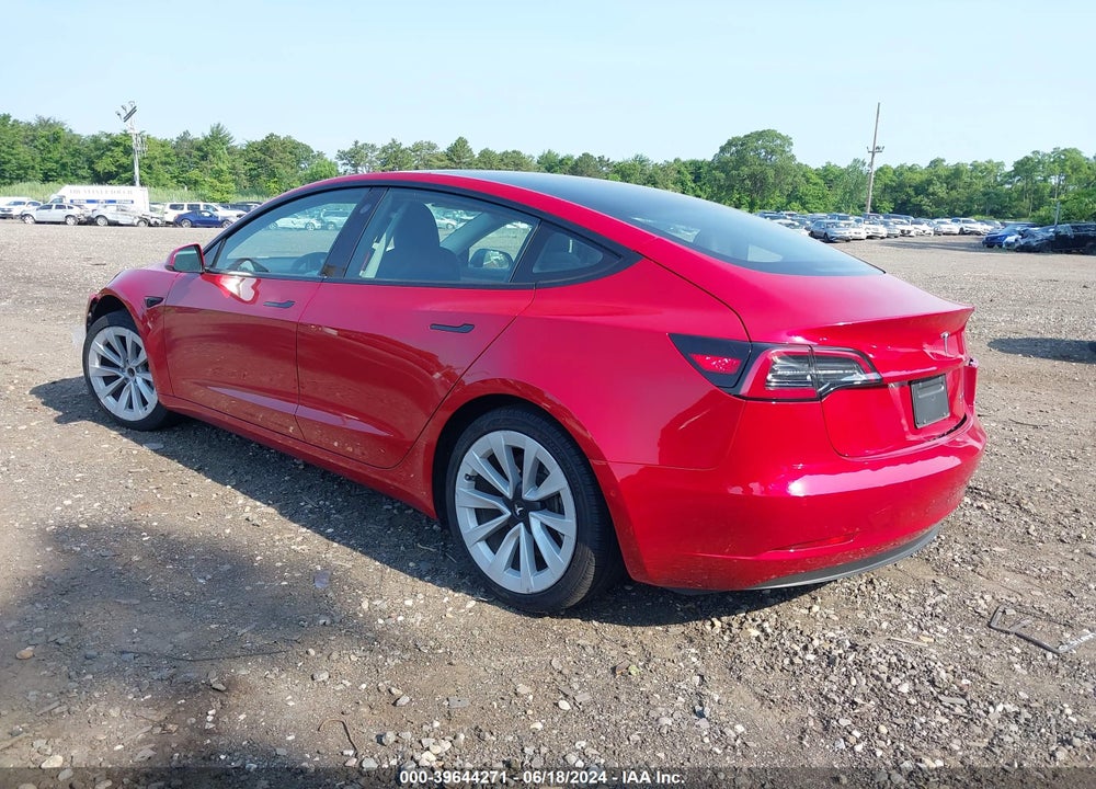 2021 TESLA MODEL 3 LONG RANGE DUAL MOTOR ALL-WHEEL DRIVE VIN: 5YJ3E1EB4MF063902