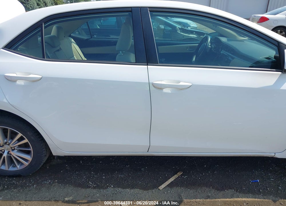 2015 TOYOTA COROLLA LE PLUS VIN: 5YFBURHE3FP267844