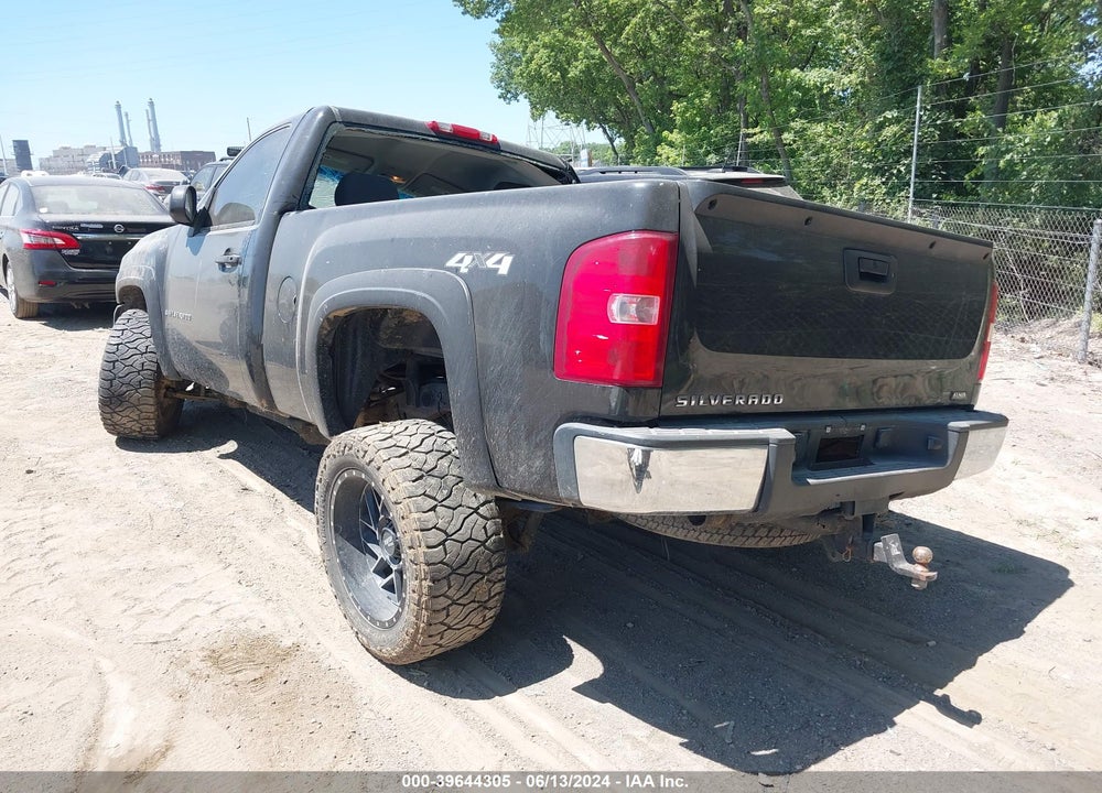 2007 CHEVROLET SILVERADO 1500 WORK TRUCK VIN: 1GCEK14C47Z612167