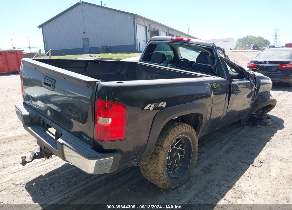 2007 CHEVROLET SILVERADO 1500 WORK TRUCK VIN: 1GCEK14C47Z612167