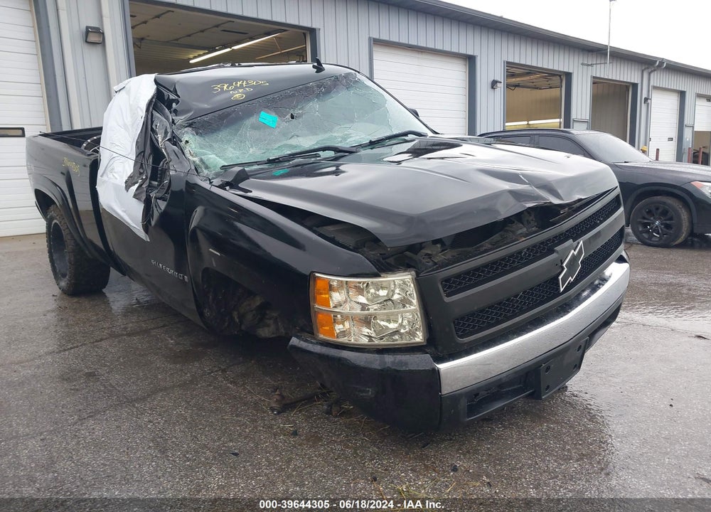 2007 CHEVROLET SILVERADO 1500 WORK TRUCK VIN: 1GCEK14C47Z612167