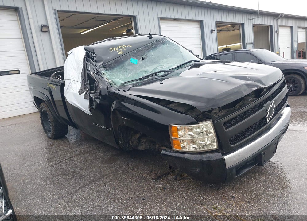 2007 CHEVROLET SILVERADO 1500 WORK TRUCK VIN: 1GCEK14C47Z612167