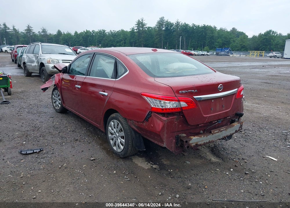 2015 NISSAN SENTRA FE+ S/S/SL/SR/SV VIN: 3N1AB7AP1FY213463