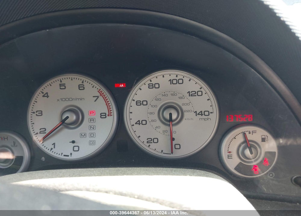 2004 ACURA RSX VIN: JH4DC54884S016509