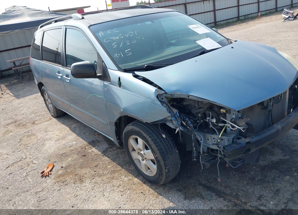 2008 TOYOTA SIENNA LE VIN: 5TDZK23C88S111813