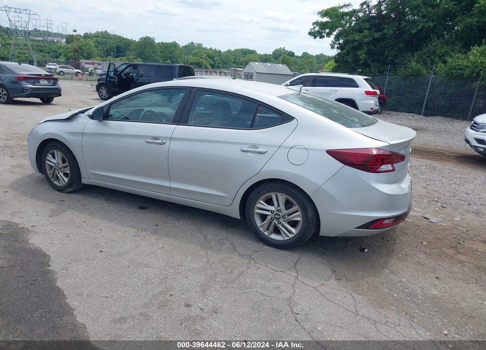 2019 HYUNDAI ELANTRA SEL VIN: 5NPD84LF8KH456898