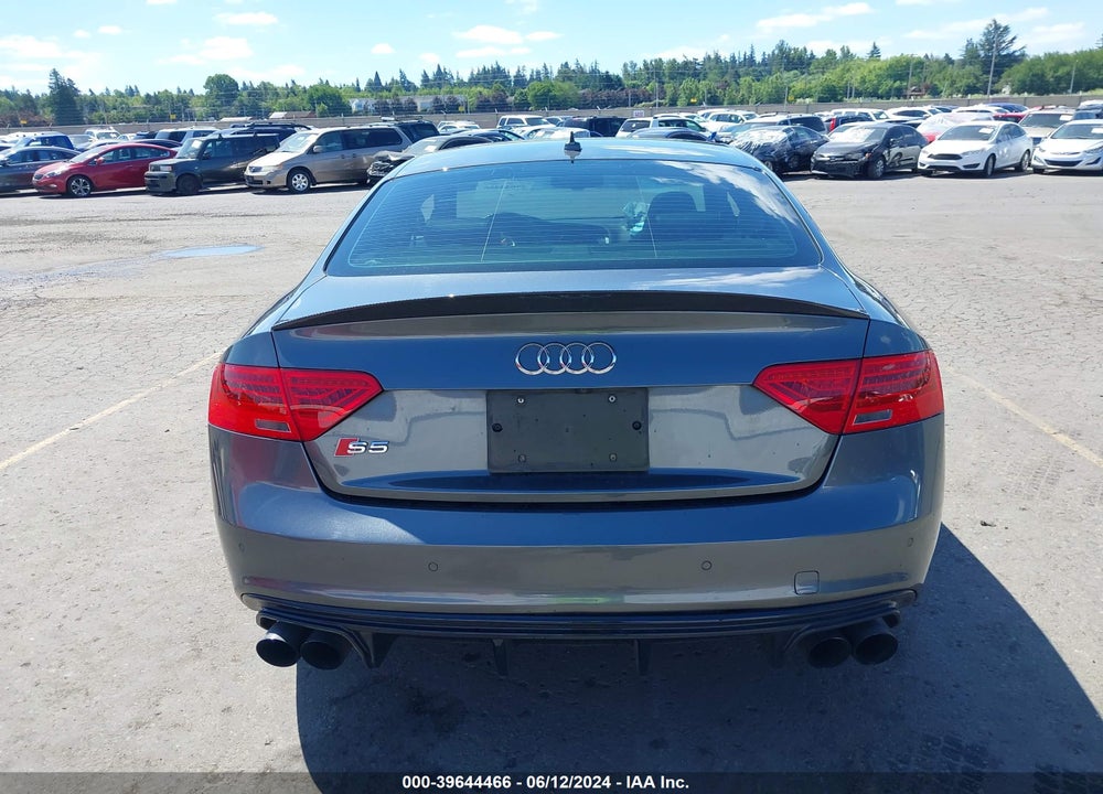 2015 AUDI S5 3.0T PREMIUM PLUS VIN: WAUCGAFR8FA001806