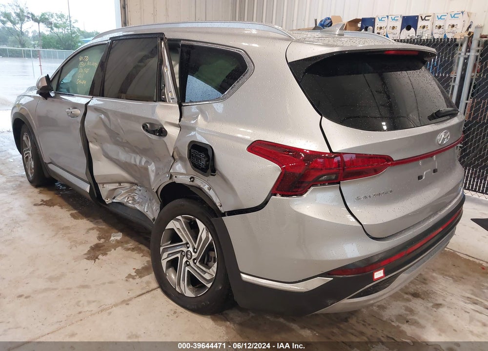 2021 HYUNDAI SANTA FE SEL VIN: 5NMS24AJXMH348685