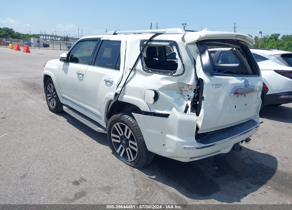 2014 TOYOTA 4RUNNER LIMITED VIN: JTEZU5JR2E5067064