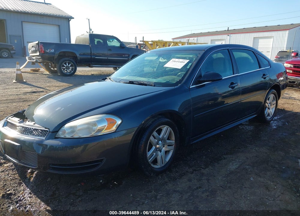 2013 CHEVROLET IMPALA LT VIN: 2G1WG5E37D1211138